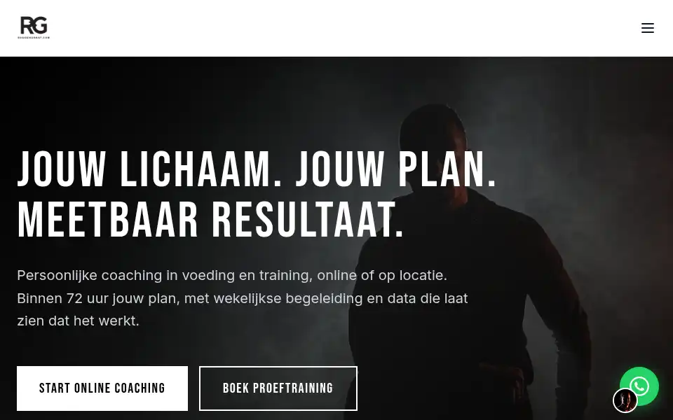 Screenshot of ruggengraat.com