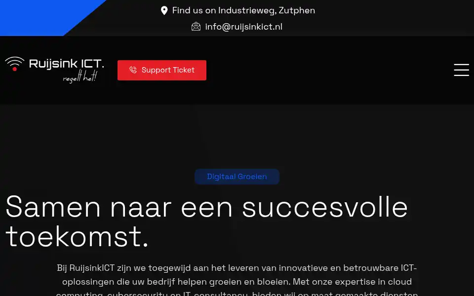 Screenshot of ruijsinkict.nl