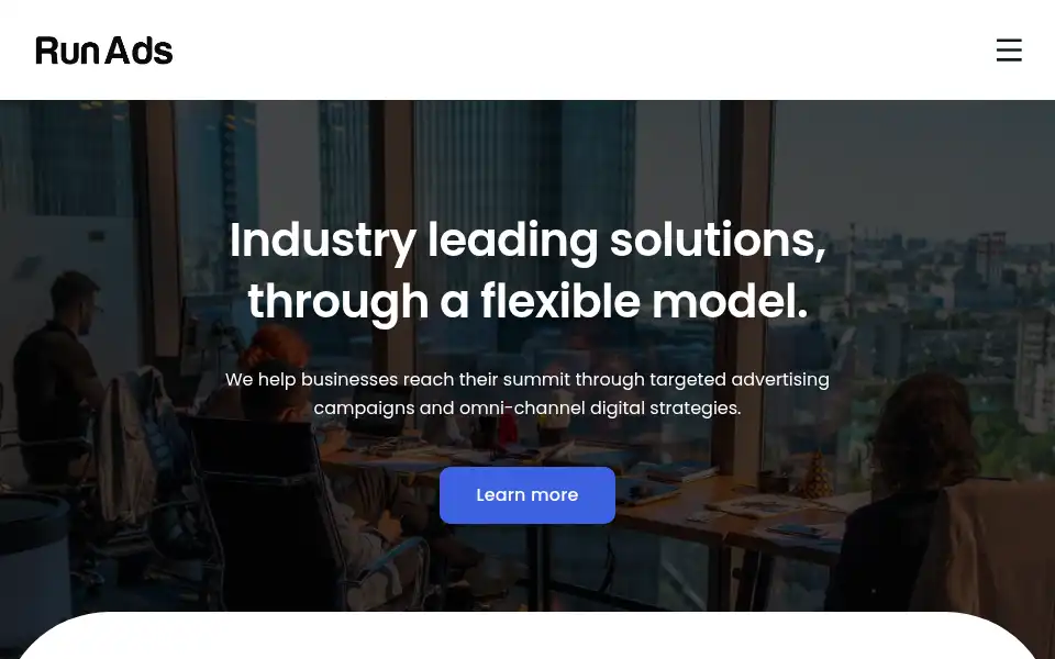 Screenshot of runads.co.uk