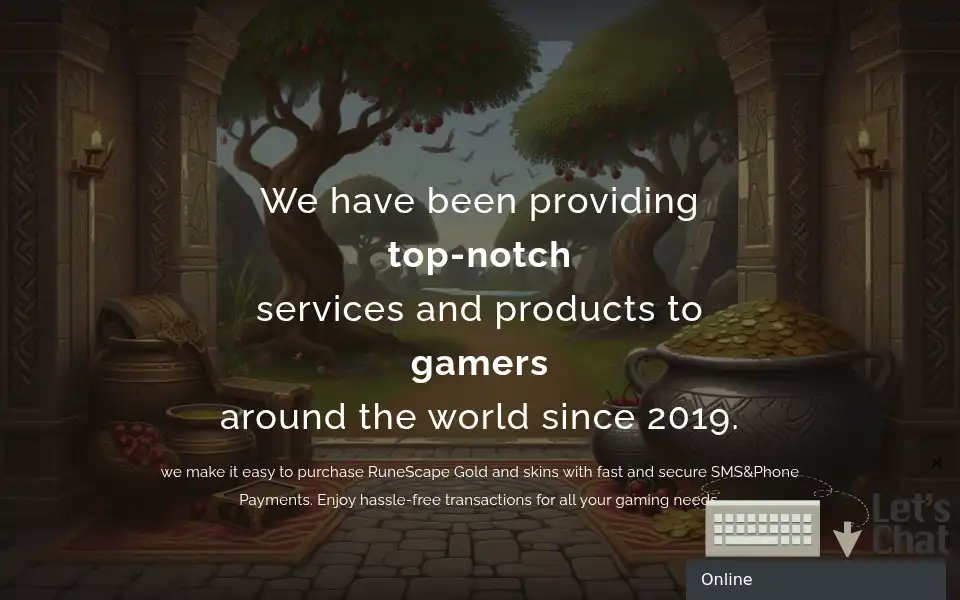 Screenshot of runecherry.com