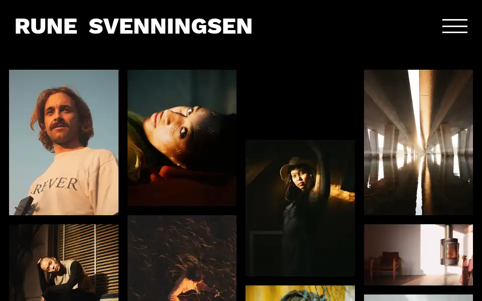 Screenshot of runesvenningsen.dk