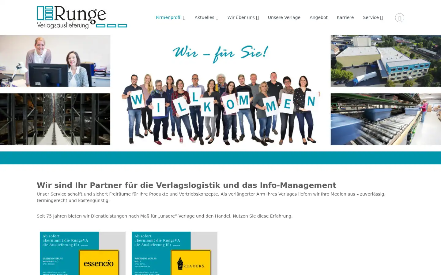 Screenshot of rungeva.de
