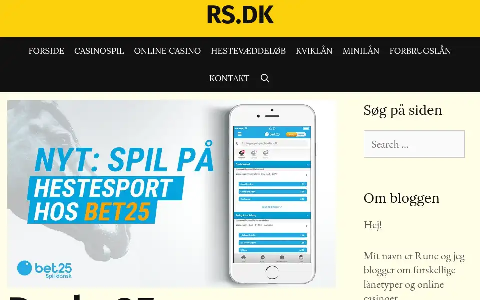 Screenshot of runners-shop.dk