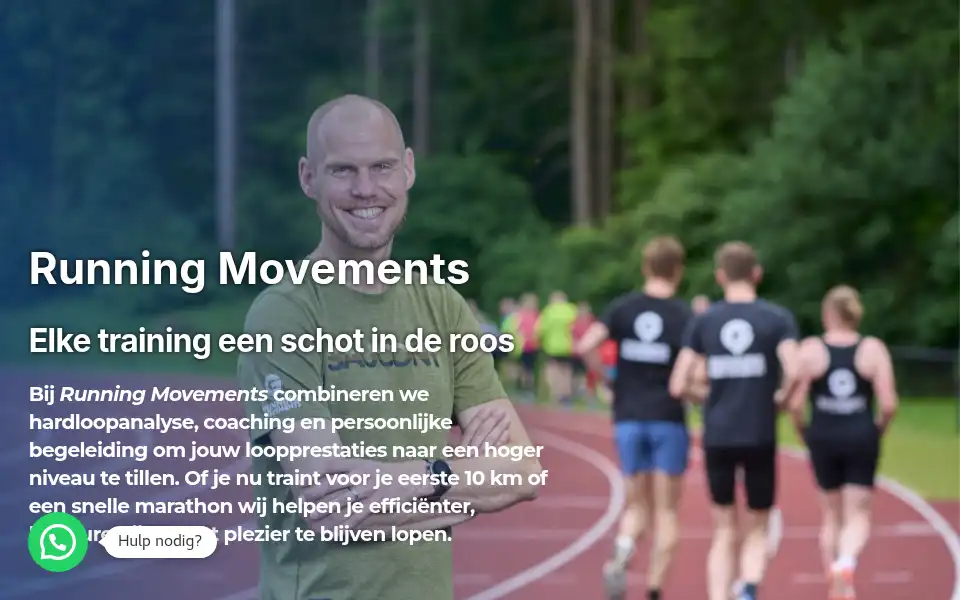 Screenshot of runningmovements.nl
