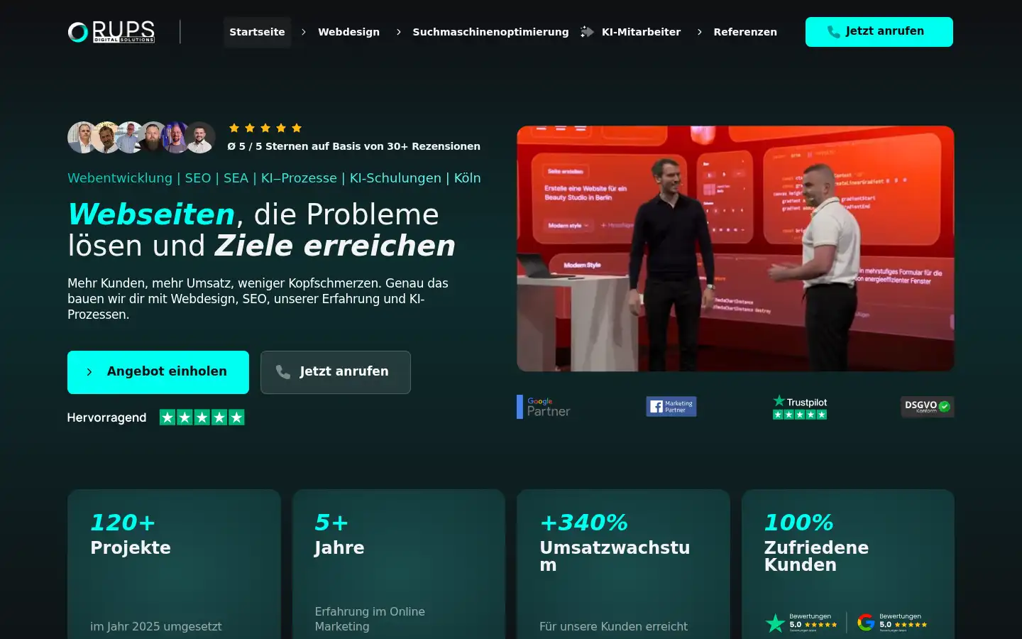 Screenshot of rups-digital-solutions.de
