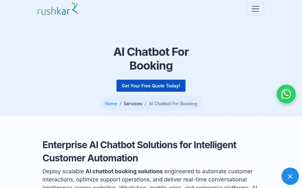 Screenshot of rushkar.com