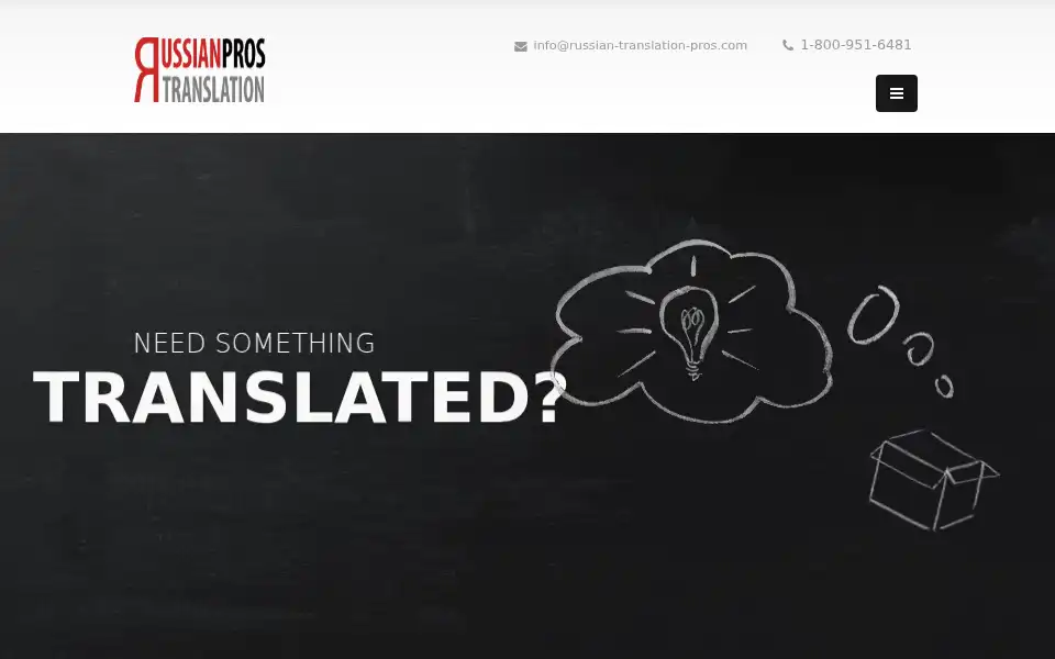 Screenshot of russian-translation-pros.com