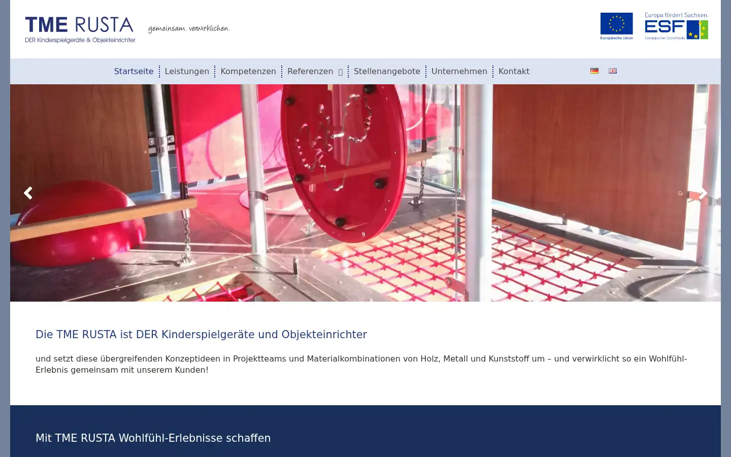 Screenshot of rusta.de