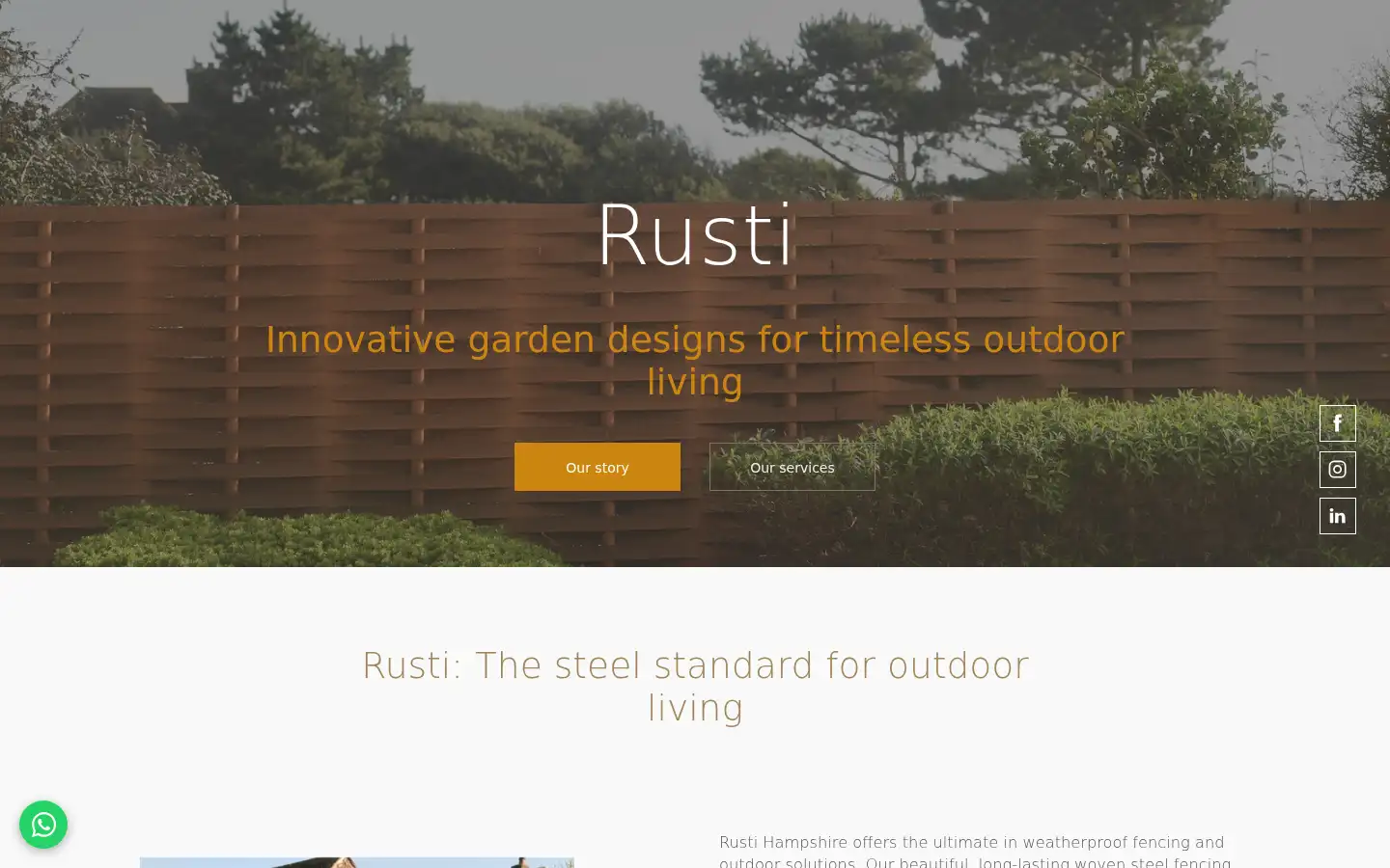 Screenshot of rusti.uk