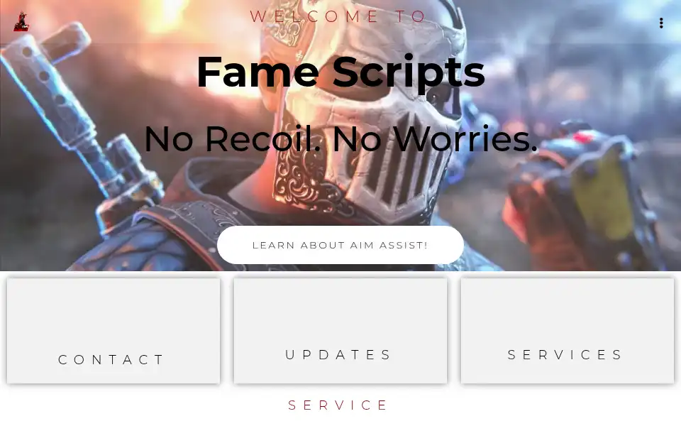 Screenshot of rustscripts.com
