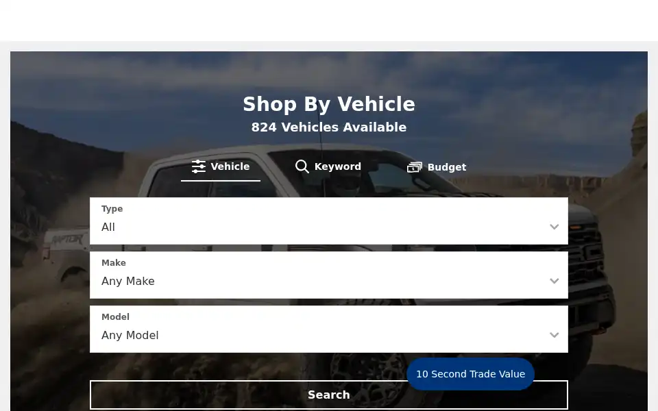 Screenshot of rustyeckford.com