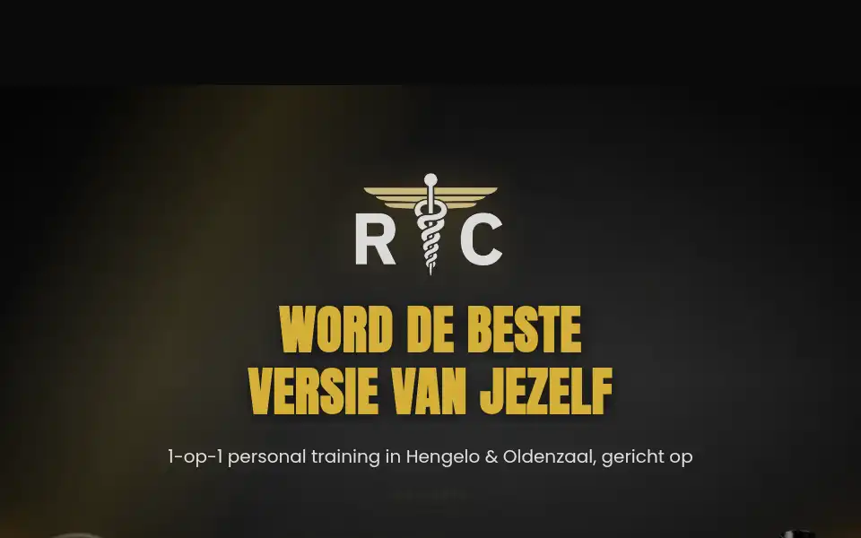 Screenshot of rutgertrainingcoaching.nl