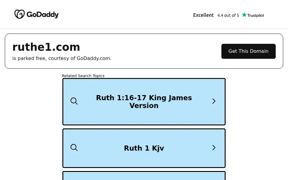 Screenshot of ruthe1.com