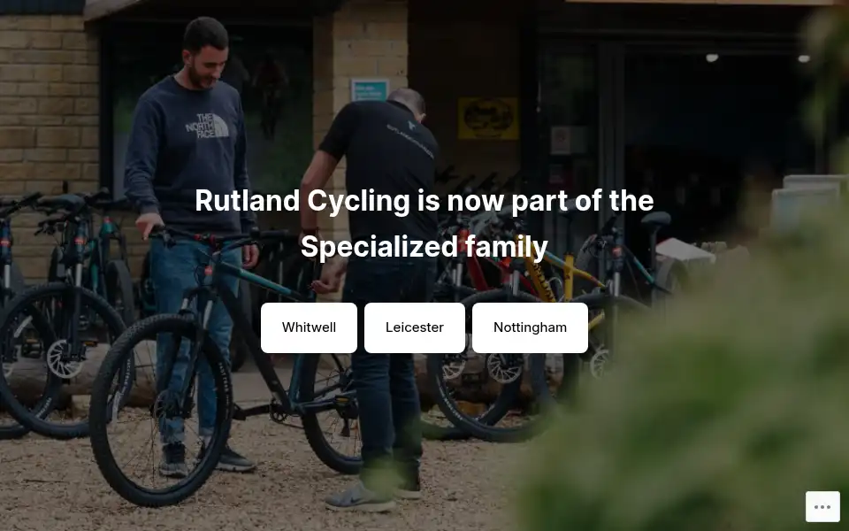 Screenshot of rutlandcycling.com