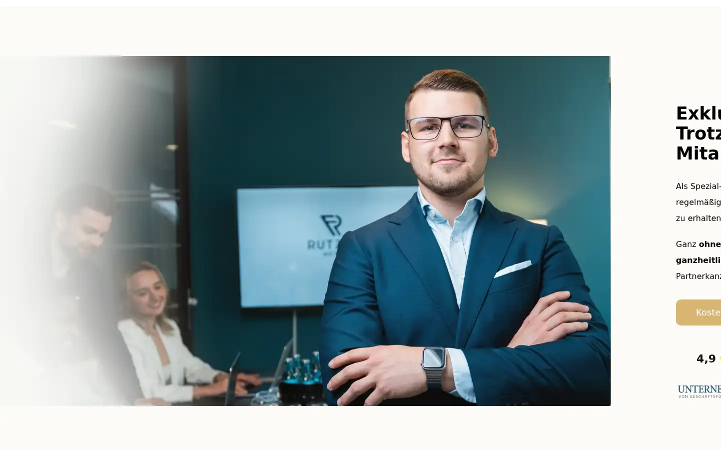 Screenshot of rutzen-media.de