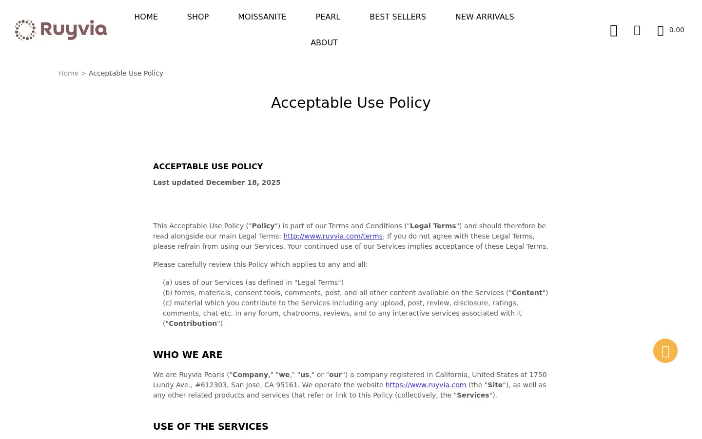 Screenshot of ruyvia.com