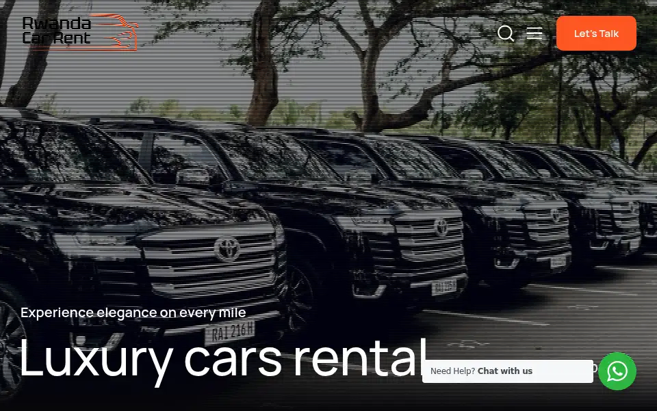 Screenshot of rwandacarrent.com