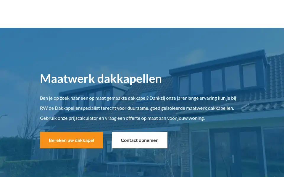 Screenshot of rwvp.nl