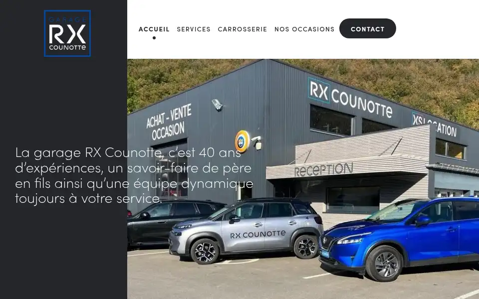 Screenshot of rxcounotte.be