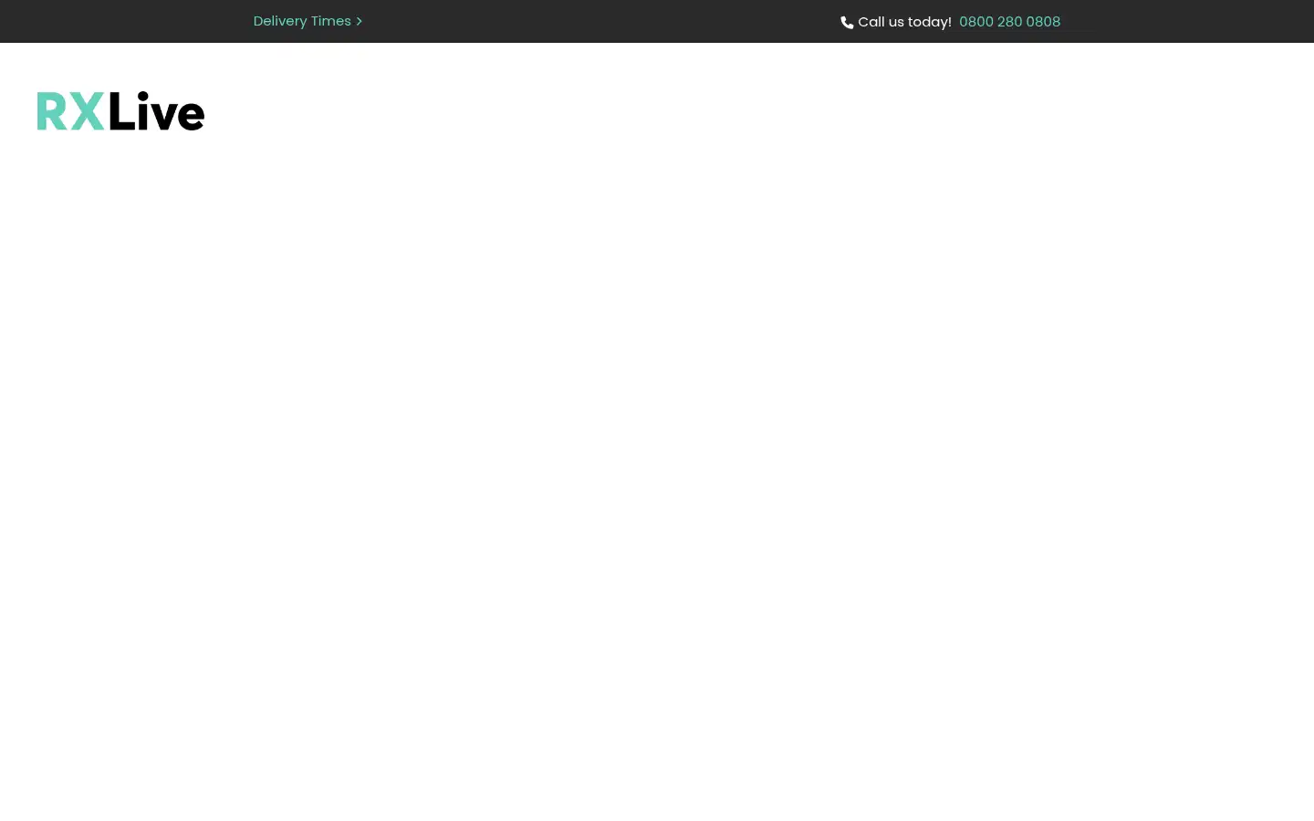 Screenshot of rxlive.co.uk