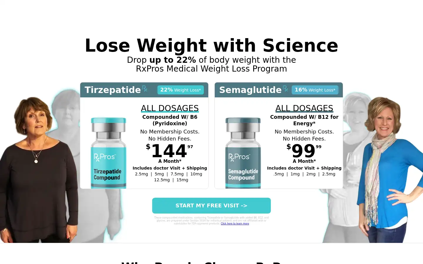 Screenshot of rxpros.com