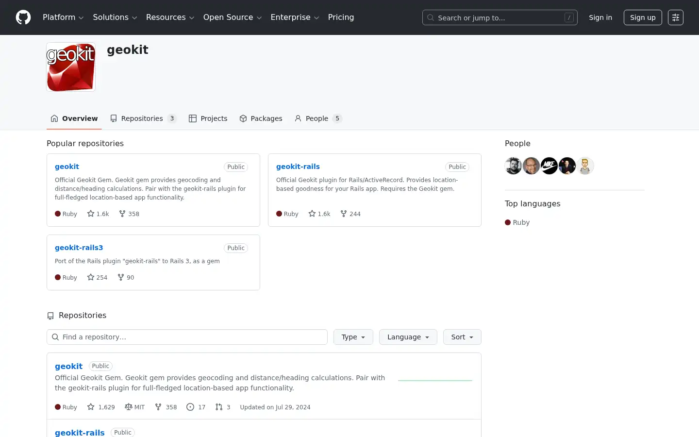 Screenshot of ryankopf.com