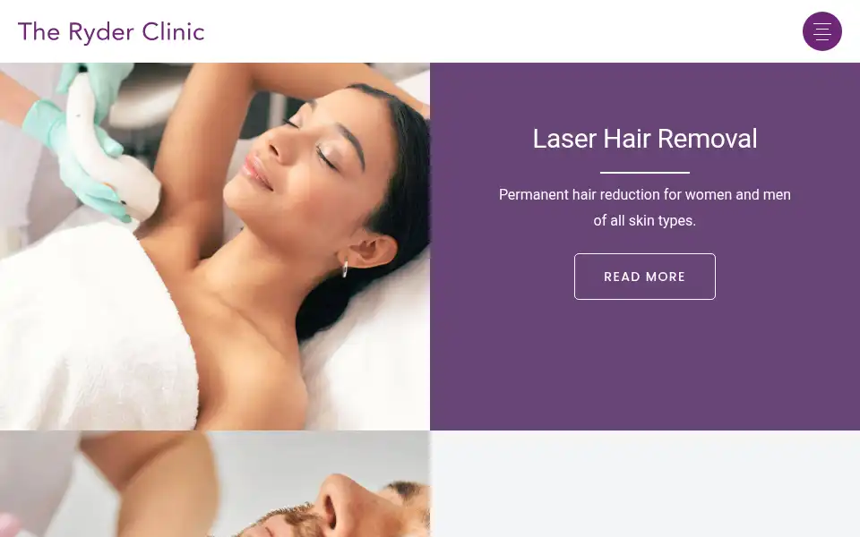 Screenshot of ryderclinic.co.uk