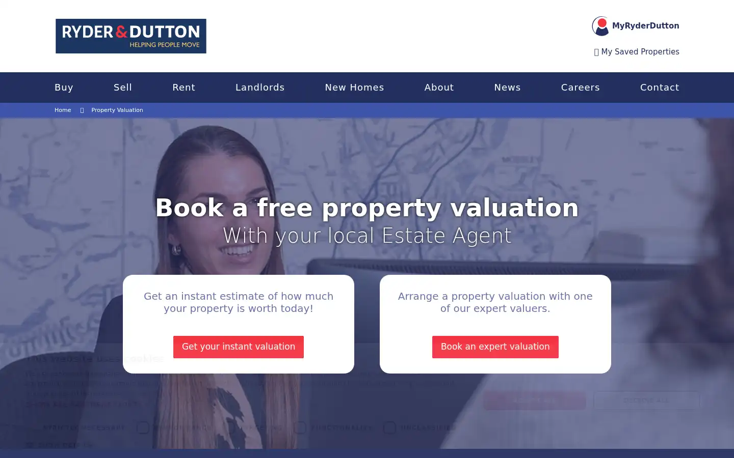 Screenshot of ryderdutton.co.uk