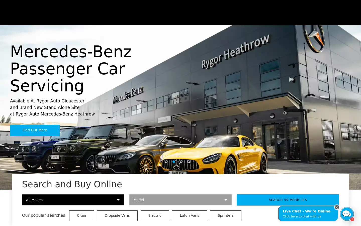 Screenshot of rygor.co.uk