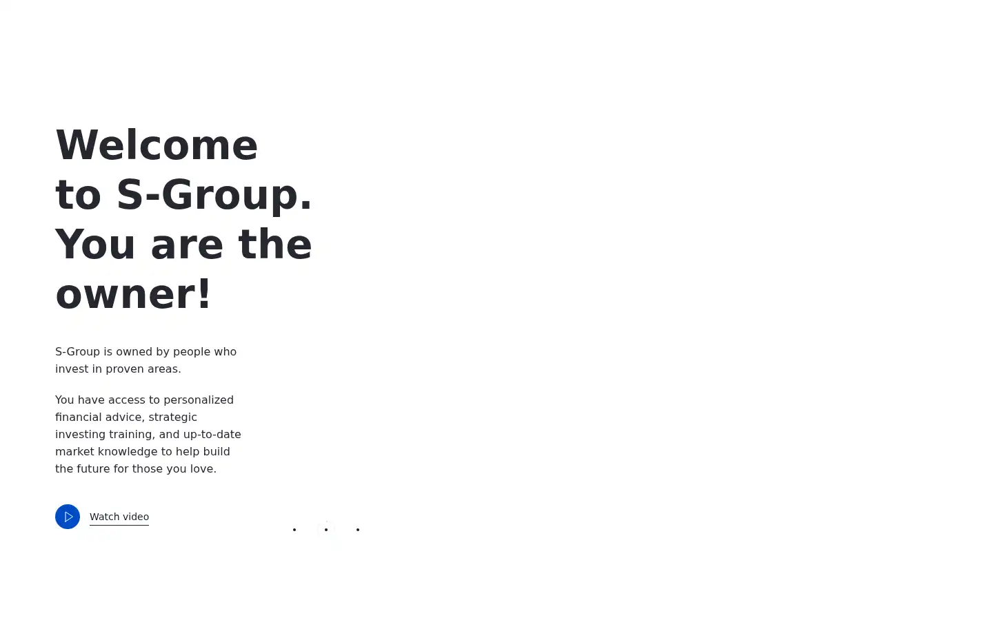 Screenshot of s-group.io