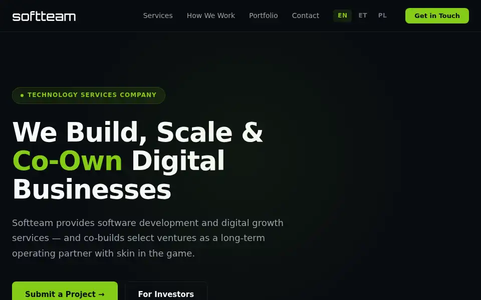 Screenshot of s-softteam.com