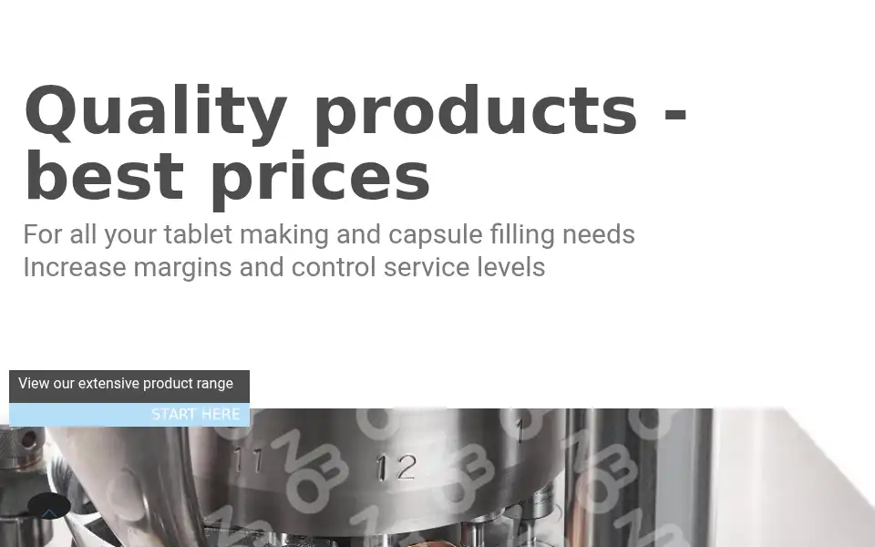 Screenshot of s3btabletpresses.co.uk
