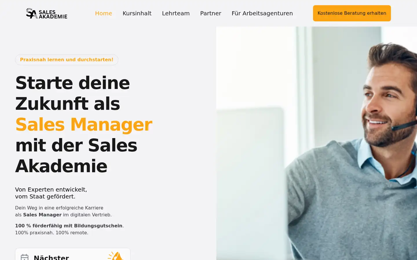 Screenshot of sa-ak.de