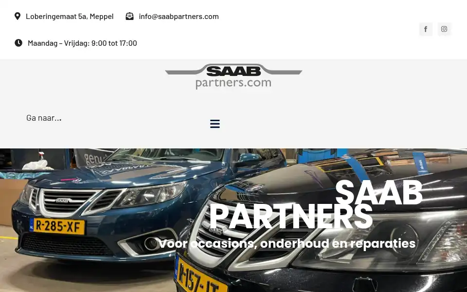 Screenshot of saabpartners.com