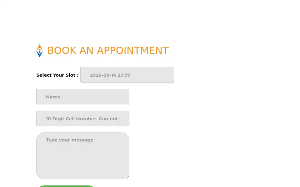 Screenshot of saarthicounsellingservices.com