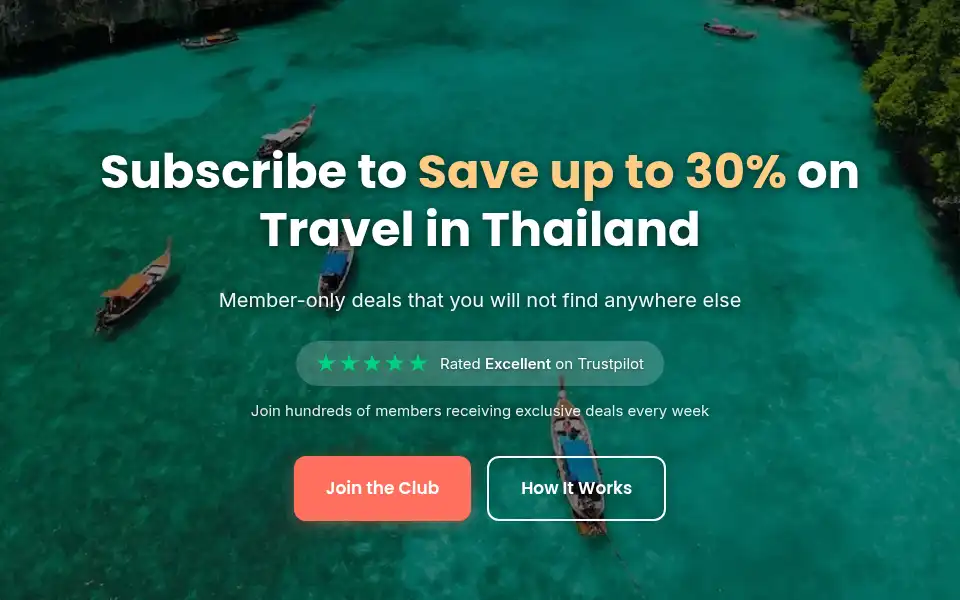 Screenshot of sabaitravelclub.com