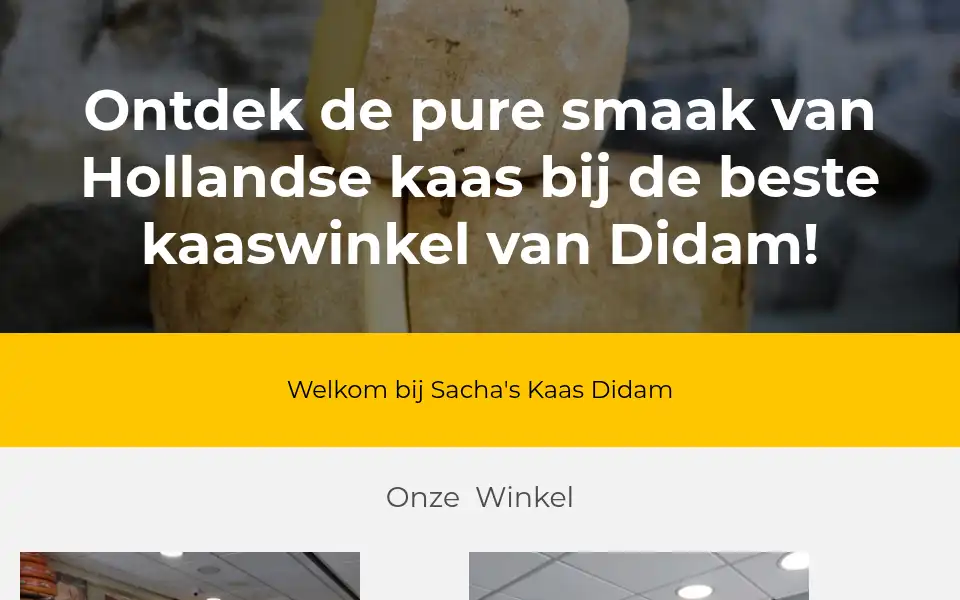 Screenshot of sachaskaasdidam.nl
