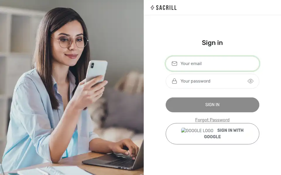 Screenshot of sacrill.com