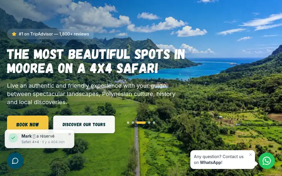 Screenshot of safarimario.com