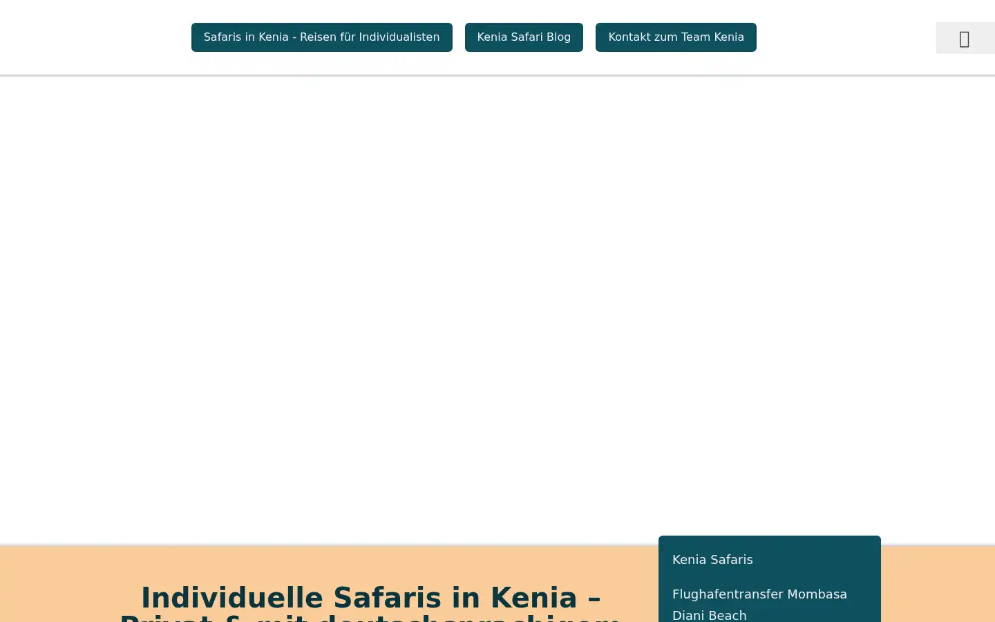 Screenshot of safaris-in-kenia.de