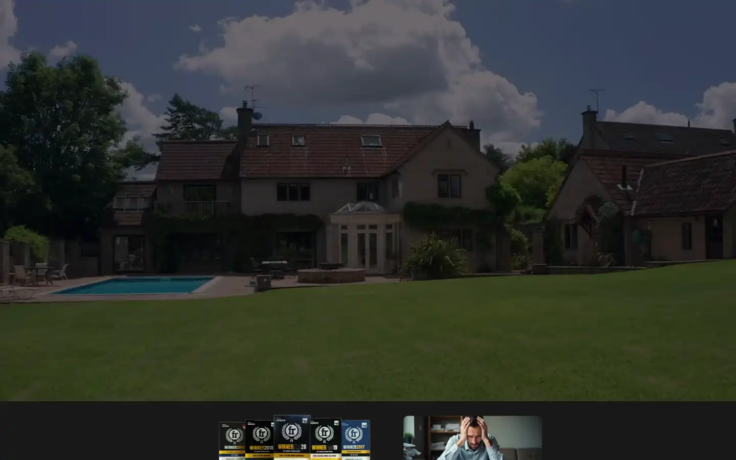 Screenshot of safeandsecure.co.uk