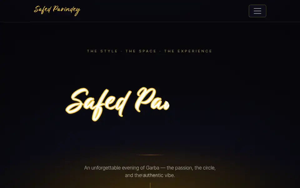 Screenshot of safedparindey.com