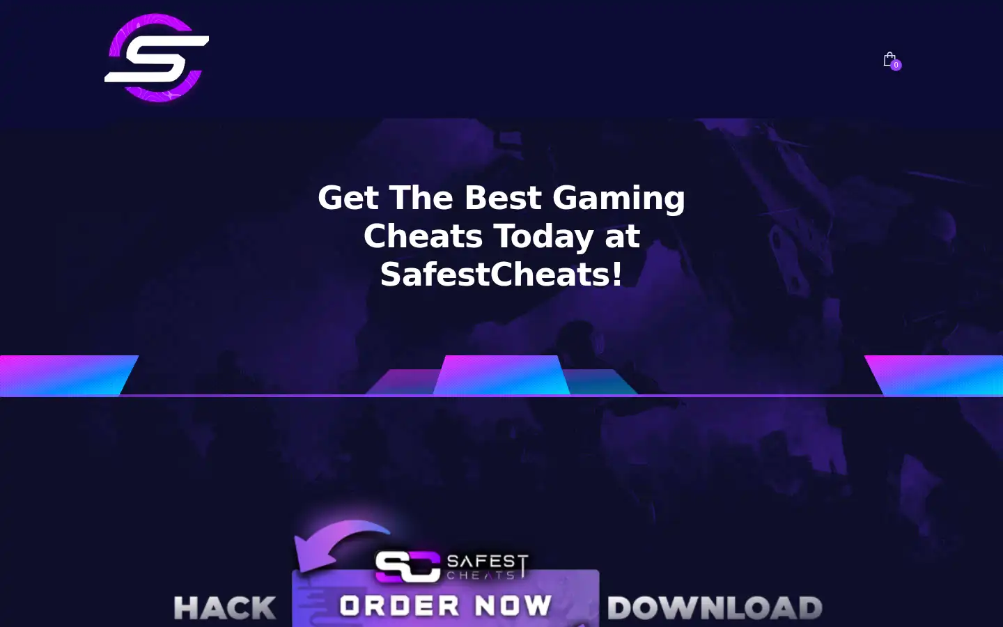 Screenshot of safestcheats.com