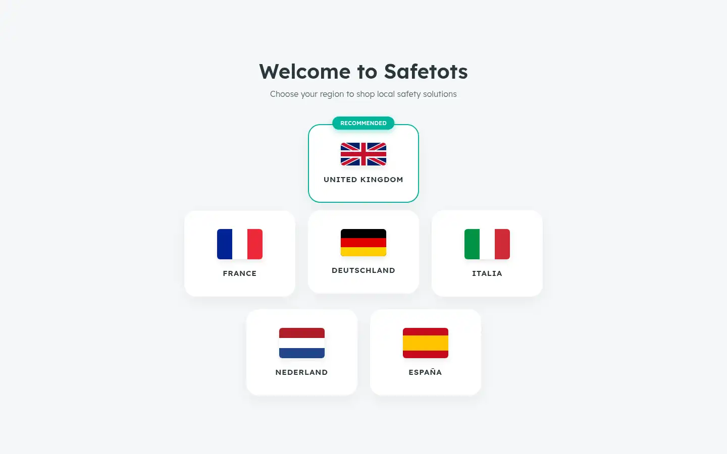 Screenshot of safetots.com
