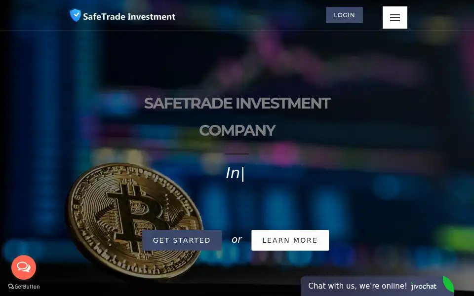 Screenshot of safetrade-invest.org