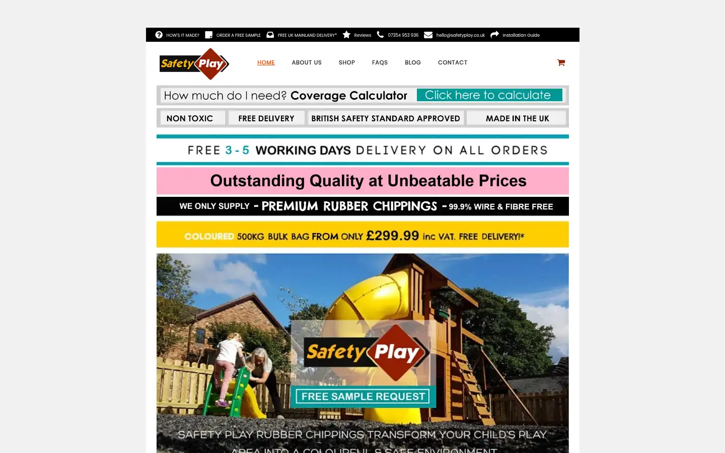 Screenshot of safetyplay.co.uk