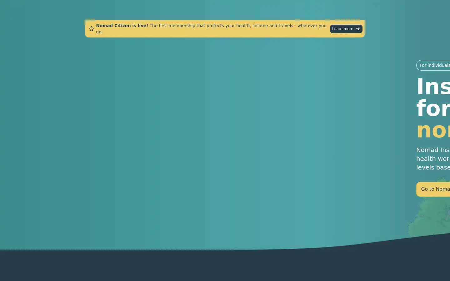 Screenshot of safetywing.com