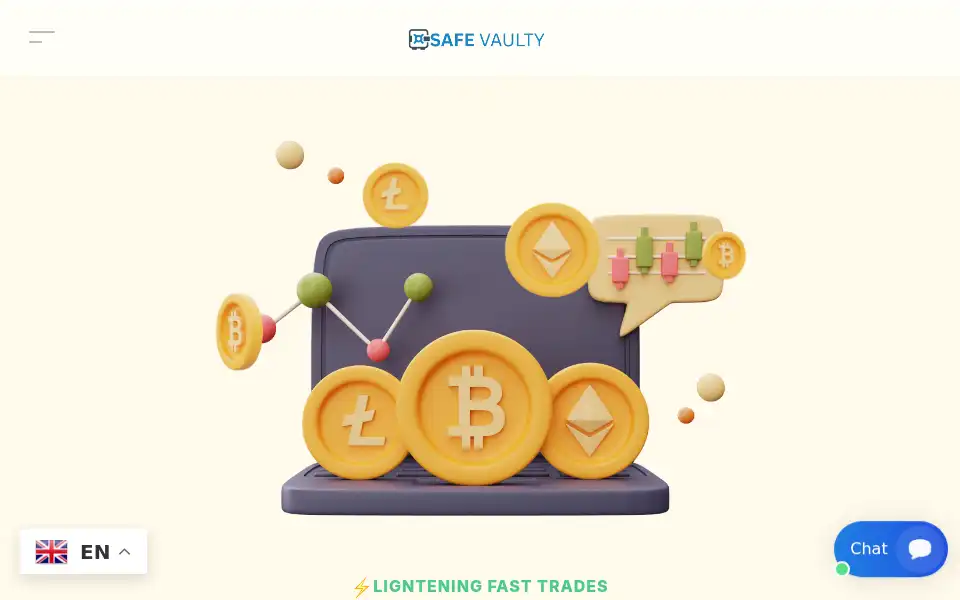 Screenshot of safevaulty.org