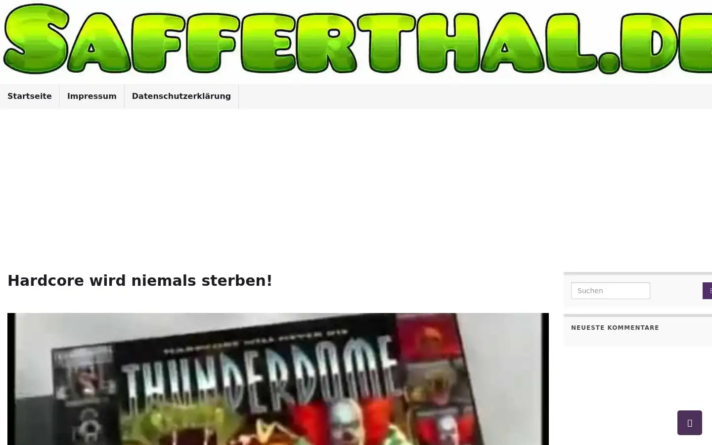Screenshot of safferthal.de
