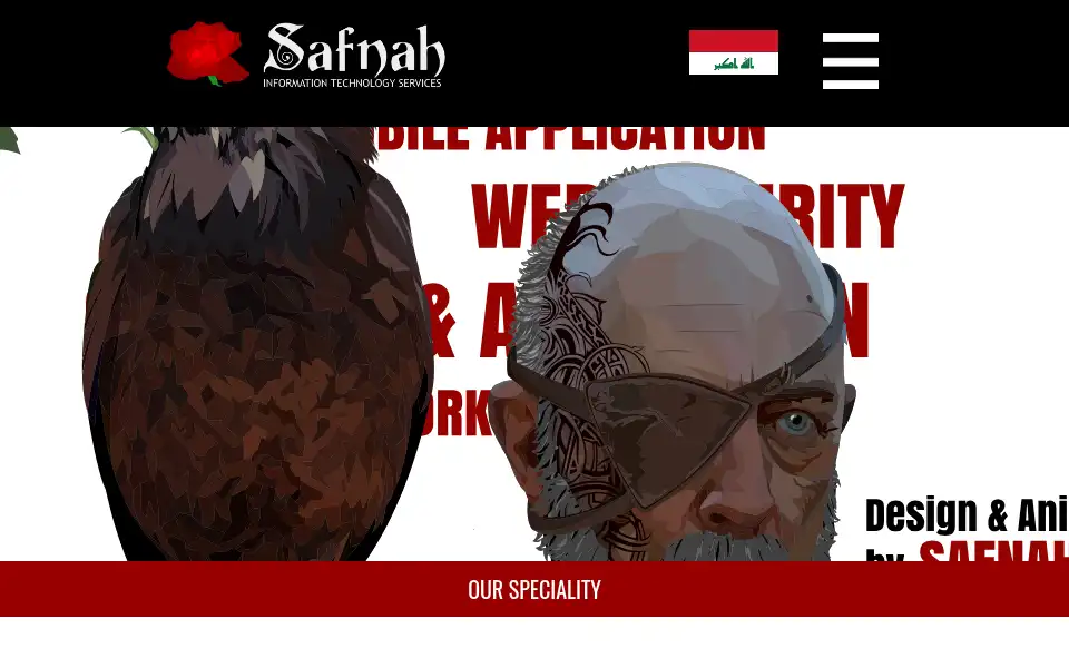 Screenshot of safnah.com
